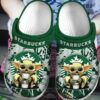 Baby Yoda Starbucks Crocs Clog Shoes