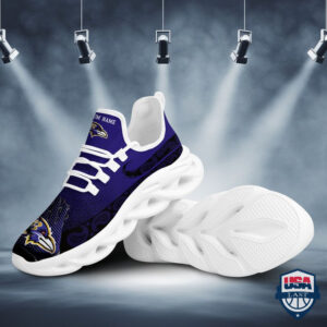 Baltimore Ravens Glove Custom Name Sport Max Soul Sneaker 57