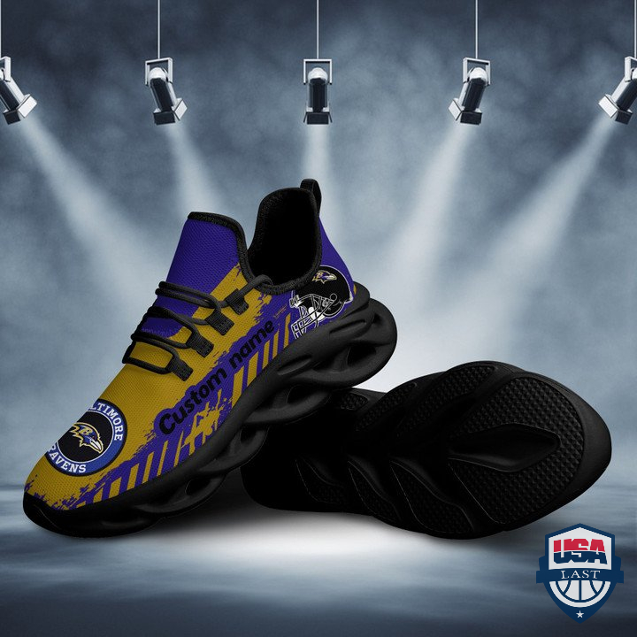 Baltimore-Ravens-Helmet-Logo-Custom-Name-Max-Soul-Clunky-Sneaker-26-1