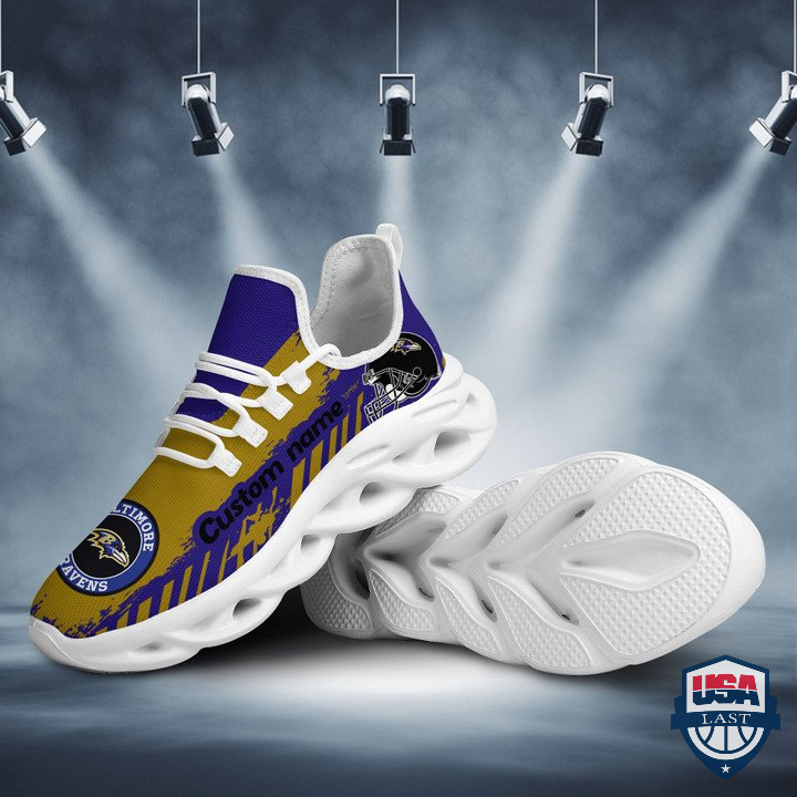 Baltimore-Ravens-Helmet-Logo-Custom-Name-Max-Soul-Clunky-Sneaker-26-3