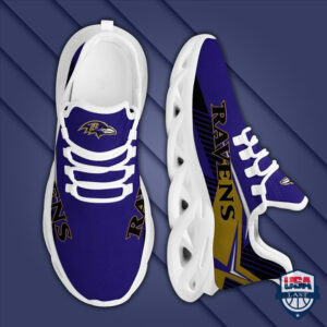 Baltimore Ravens Max Soul Shoes Logo American Football 10