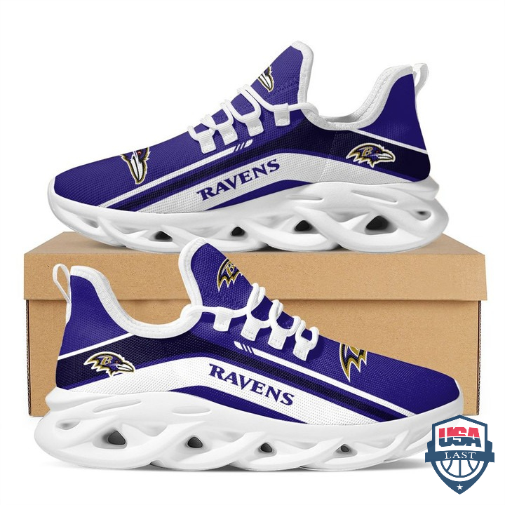 Baltimore Ravens Max Soul Sneaker Running Shoes 09 Baltimore Ravens Max Soul Sneaker Running Shoes 09