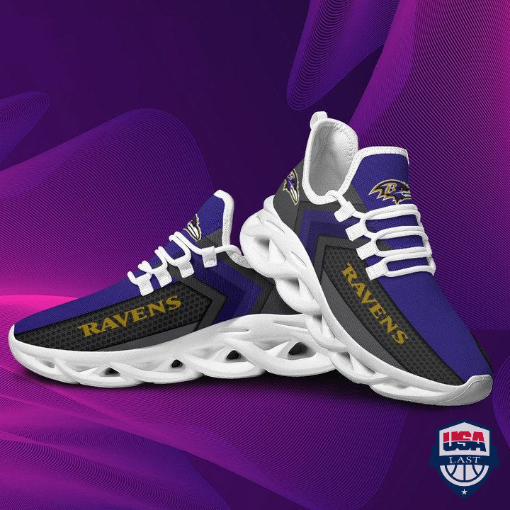 Baltimore Ravens Nfl Max Soul Sneaker For Men Women 14 Baltimore Ravens Nfl Max Soul Sneaker For Men Women 14