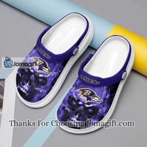 Baltimore Ravens Skull Crocs Gift