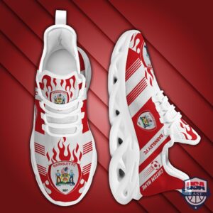 Barnsley Custom Name Max Soul Sneakers Running Shoes
