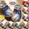 Baseball Classic Whitesole Baseball Colorful For Man And Women Crocs Clog Shoes