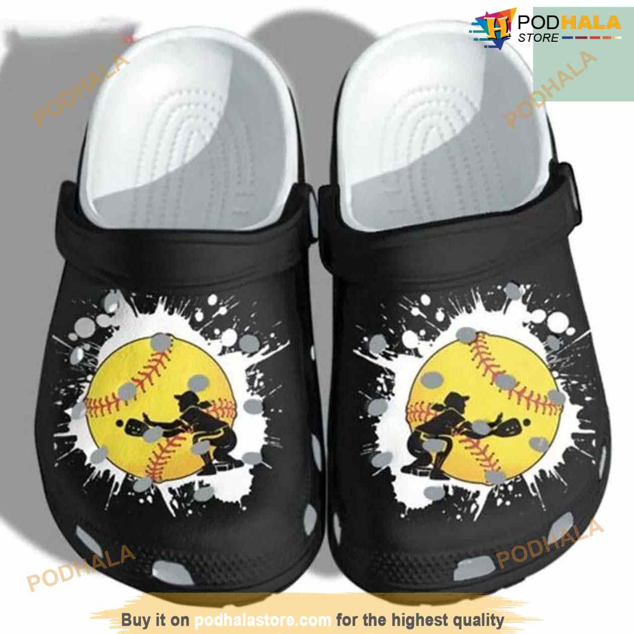 Baseball Girl Custom Shoes Crocs Clogs Women Baseball Girl Custom Shoes Crocs Clogs Women