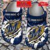 Baseball Mbrewers Ripped Claw For Man And Women Crocs Clog Shoes