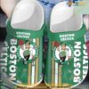 Basketball Boston Celtics Crocband Classic Crocs Clog Shoes