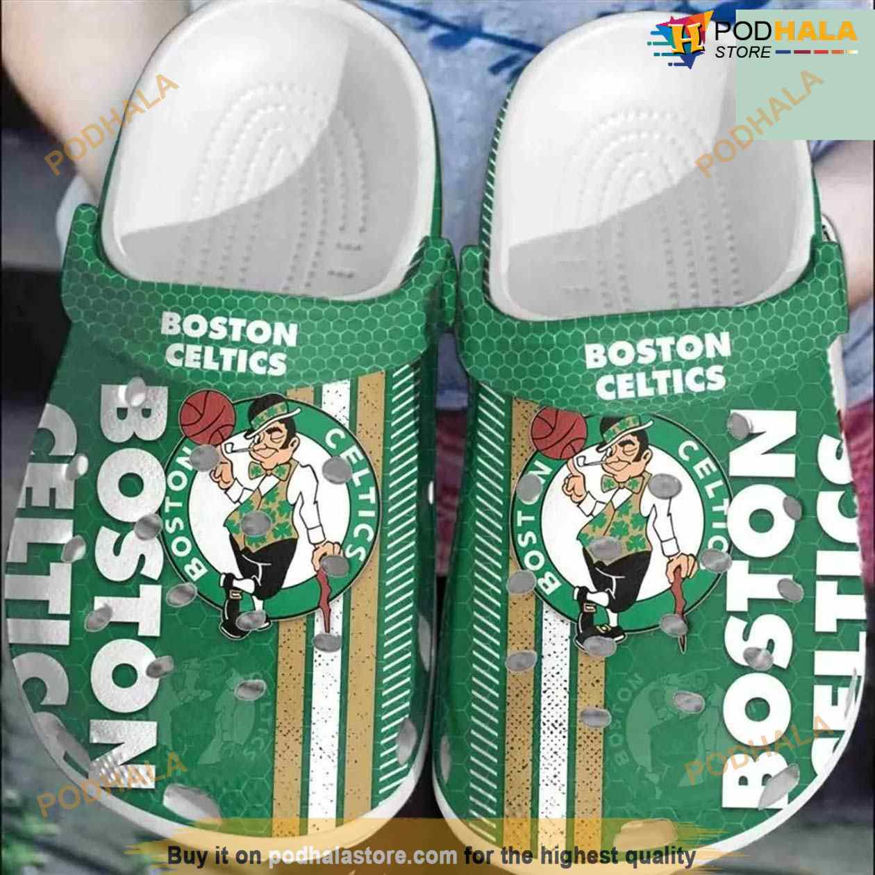 Basketball Boston Celtics Crocband Classic Crocs Clog Shoes Basketball Boston Celtics Crocband Classic Crocs Clog Shoes