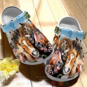 Horse Crocband Crocs Clog Shoes