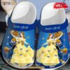 Beauty And The Beast Disney For Lover Rubber Crocs Crocband Clogs Comfy Footwear