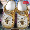 Bee Classic Whitesole Bee Lover For Man And Women Crocs Clog Shoes