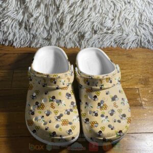Bee Pattern Crocband Crocs Clog Shoes