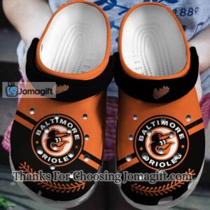 [Best] Baltimore Orioles Black Orange Crocs Gift