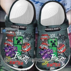Best Minecraft Boom Do Not Enter Crocs Gift
