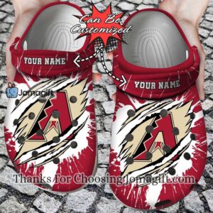 [Best] Personalized Arizona Diamondbacks Ripped Claw Crocs Gift