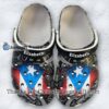 [Best-selling] Custom Name Puerto Rico Flag Crocs Gift