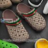 [Best-selling] Gucci Brown Pattern Crocs Gift