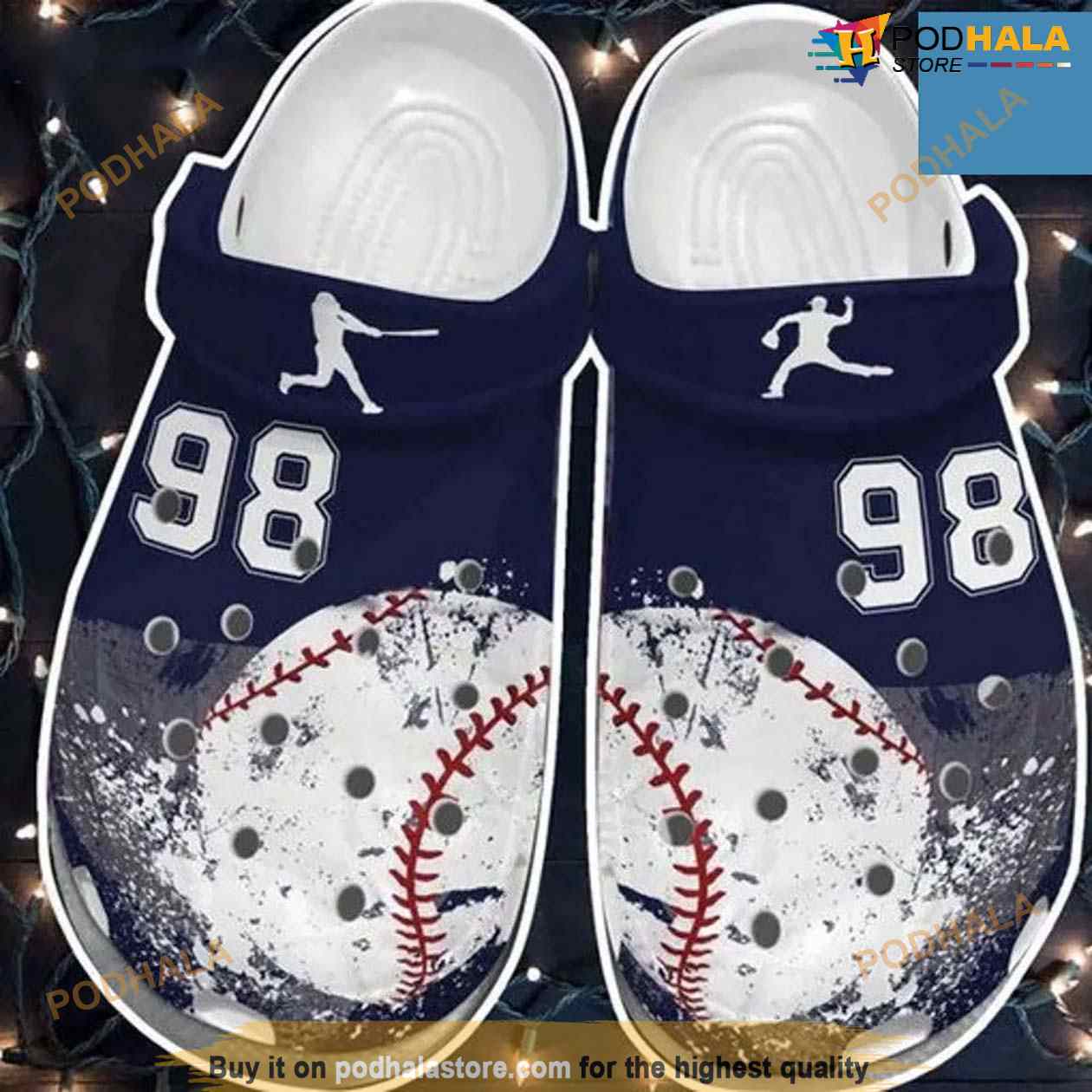 Big Baseball Vector Crocs Shoes Big Baseball Vector Crocs Shoes