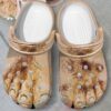Big Old Hairy Feet Crocband Crocs Clog Shoes