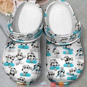 Bing Dwen Dwen Crocband Shoes