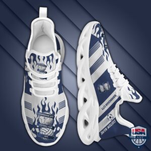 Birmingham City Custom Name Max Soul Sneakers Running Shoes