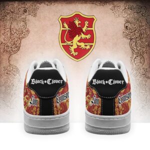 Black Clover Magic Knights Squad Crimson Lion Anime Air Force Shoes