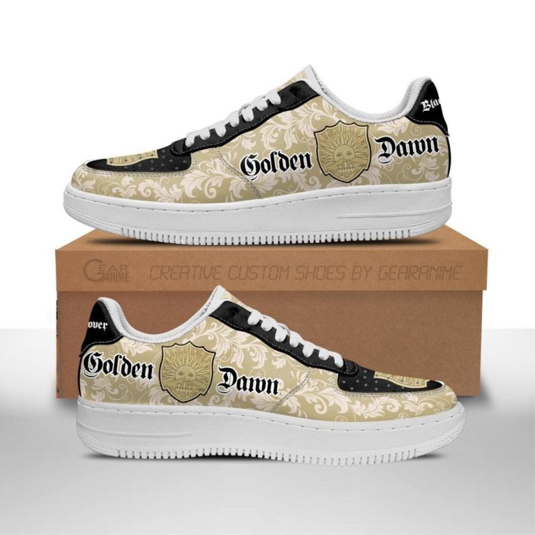 Black-Clover-Magic-Knights-Squad-Golden-Dawn-Anime-Air-Force-Shoes-1