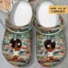 Black Girl With Yoga Custom Name Crocband Crocs Clog Shoes