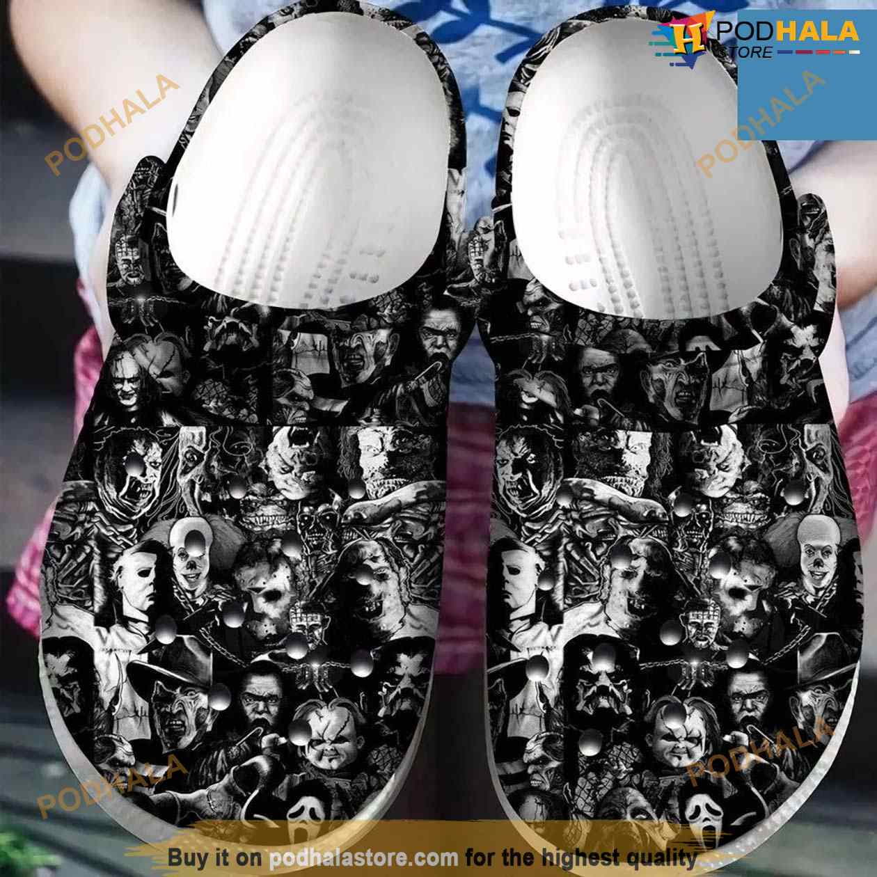 Black Horror Movies Halloween Clog Classic Crocs Clog Shoes Black Horror Movies Halloween Clog Classic Crocs Clog Shoes