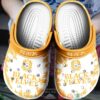 Black Velvet Drinking Crocband Clog Shoes