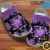 Blessed To Be Called Mom And Grandma Purple Infinity Heart Butterflies Rose Crocs Clog Shoes