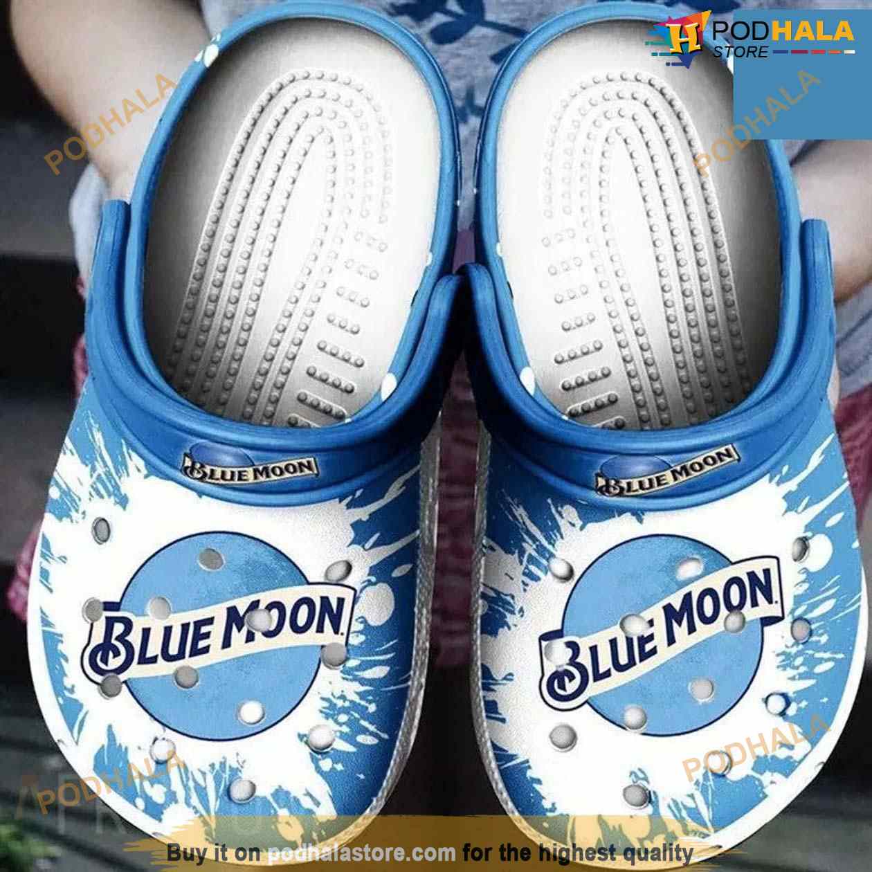 Blue Moon Beer Clog Shoes For Fans Blue Moon Beer Clog Shoes For Fans