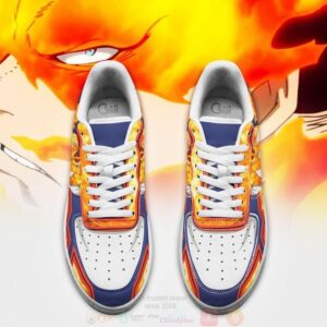 Bnha Endeavor Air Anime My Hero Academia Air Force Shoes