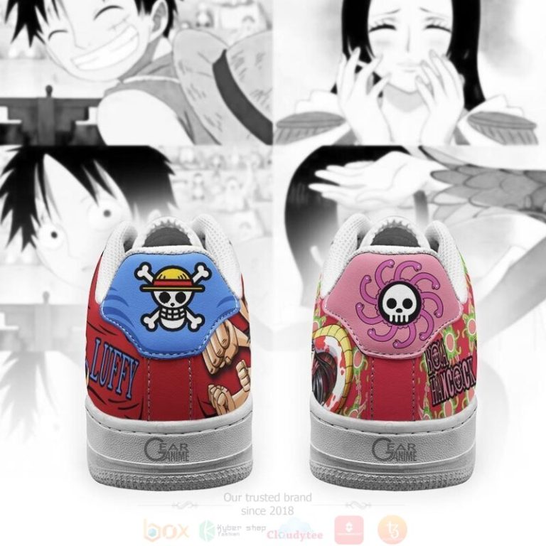 Boa-Hancock-And-Luffy-Air-Anime-One-Piece-Air-Force-Shoes-3