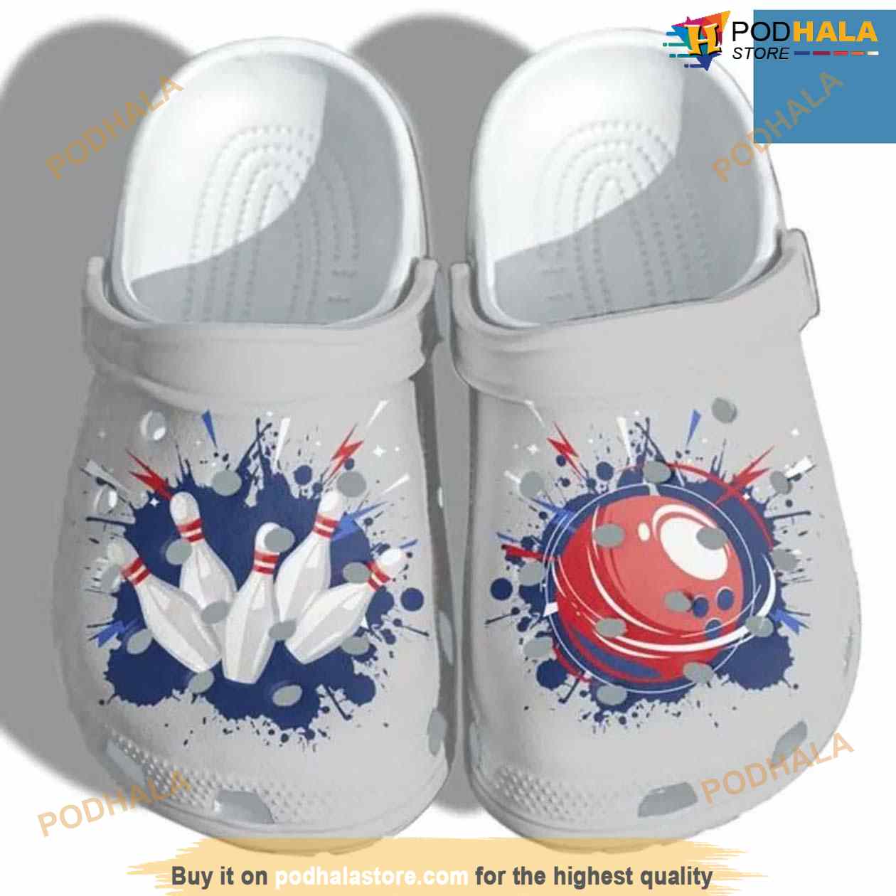 Bowling Custom Shoes Funny Bowling Strike Ball Crocs Shoes Bowling Custom Shoes Funny Bowling Strike Ball Crocs Shoes