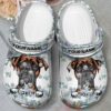 Boxer Dogs Custom Name Crocband Crocs Clog Shoes