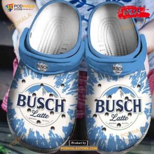 Break All Limits Busch Latte For Man And Women Crocs Clog Shoes