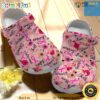 Breast Cancer Awareness Fearless Faith Crocs Crocband Clog Shoes