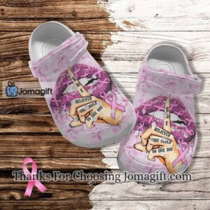 Breast Cancer Faith Hope Love Crocs Gift