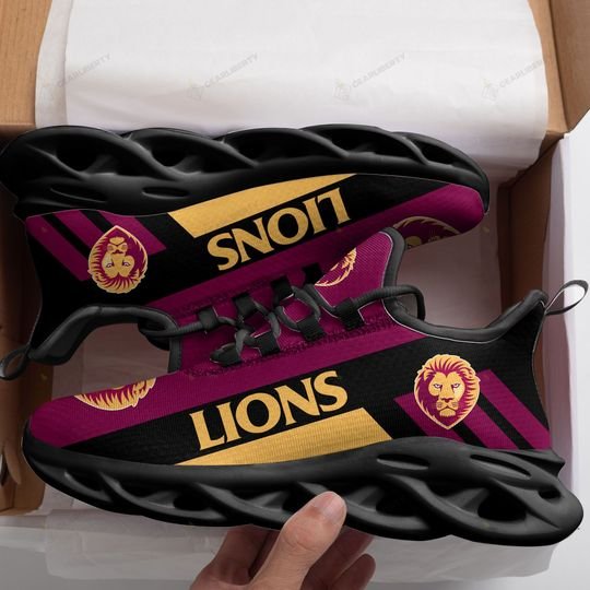 Brisbane Lions Max Soul Clunky Sneaker Shoes Brisbane Lions Max Soul Clunky Sneaker Shoes
