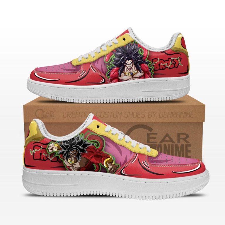 Broly-Anime-Dragon-Ball-Air-Force-Shoes-1