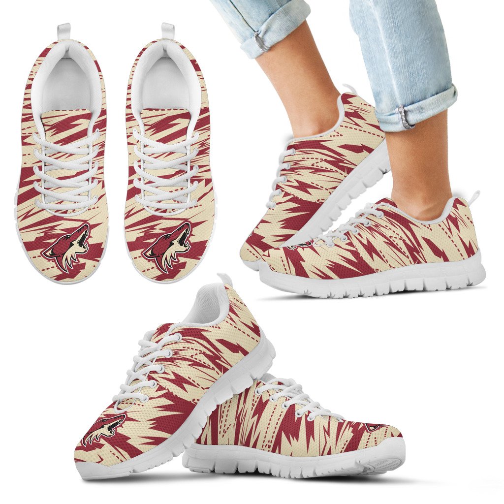 Brush-Strong-Cracking-Comfortable-Arizona-Coyotes-Sneakers-1