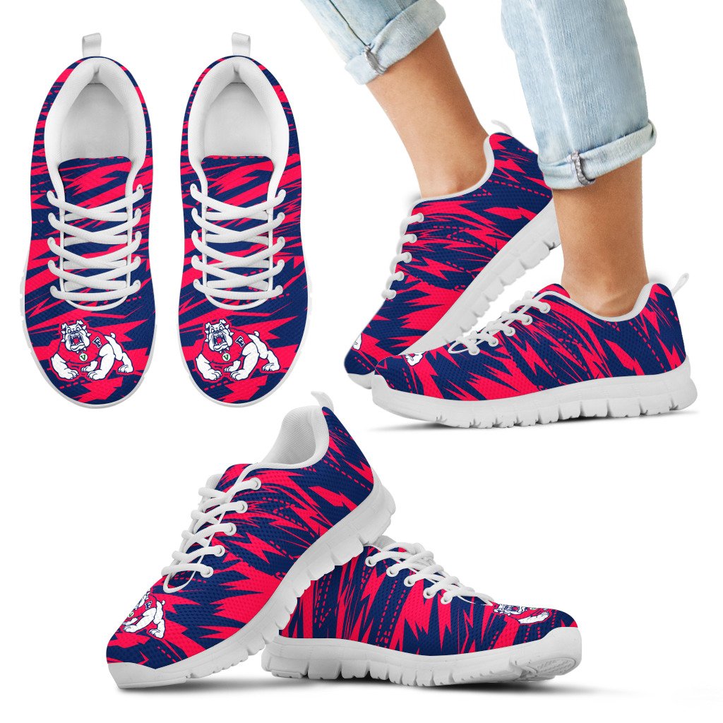 Brush-Strong-Cracking-Comfortable-Fresno-State-Bulldogs-Sneakers-1