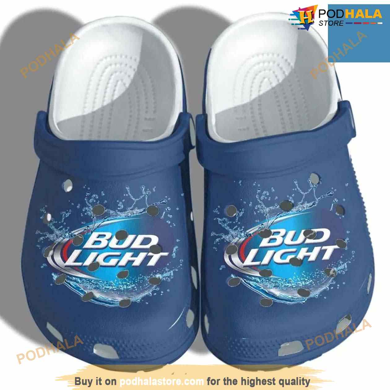 Bud Light Funny Bud Drinkin Beer Crocs Clog Shoes Bud Light Funny Bud Drinkin Beer Crocs Clog Shoes