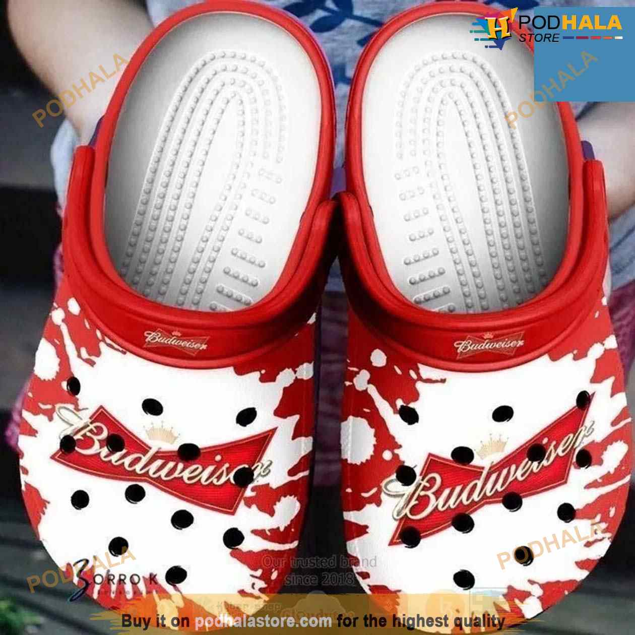 Budweiser Beer Crocs Shoes Budweiser Beer Crocs Shoes