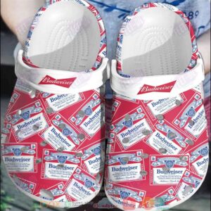 Budweiser Red Crocband Crocs Clog Shoes