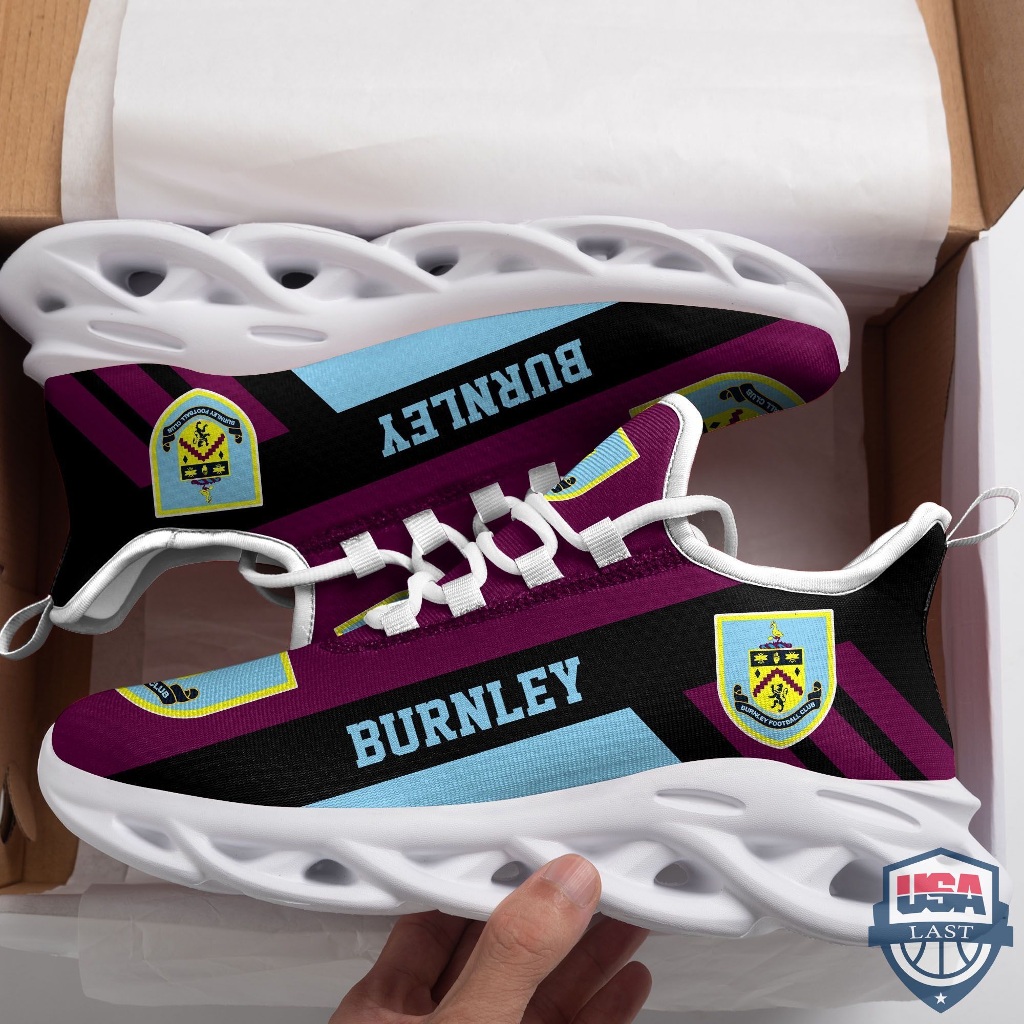 Burnley Fc Max Soul Sneakers Running Sports Shoes Burnley Fc Max Soul Sneakers Running Sports Shoes