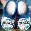 Busch Beer Crocs Clog Shoes